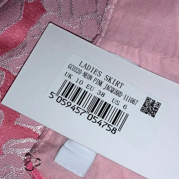 NWT Glamorous Collection Pink Floral Skirt (Size 6) - Picture 8 of 15